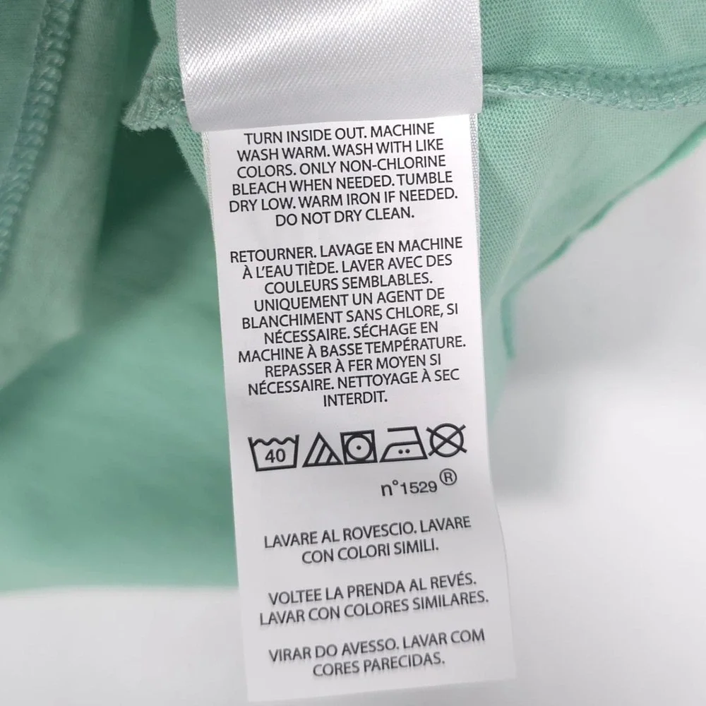 POLO RALPH LAUREN Kids Girls New T-Shirt MEDIUM 8-10 Green Logo Graphic Cotton